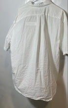 Load image into Gallery viewer, Polo Ralph Lauren Mens White Cotton Short Sleeve Collared Button-Up Shirt Sz 1XB