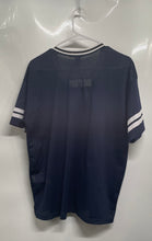 Load image into Gallery viewer, Forever 21 Mens Blue White #85 Print Short Sleeve Activewear Jersey Size S