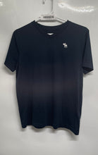 Load image into Gallery viewer, Abercrombie Kids Boys Blue Short Sleeve V-Neck Collarless Pullover T-Shirt 15/16