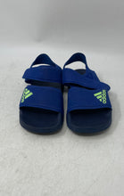 Load image into Gallery viewer, Adidas Kids Adilette ID2626 Blue Open Toe Flat Sports Sandals Size 12K