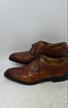Load image into Gallery viewer, Magnanni Mens Brown Leather Lace-Up Wingtip Oxford Dress Shoes Size 8M