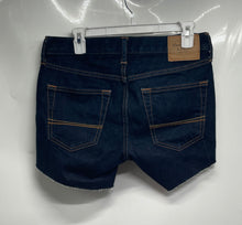 Load image into Gallery viewer, Abercrombie & Fitch Womens Dark Blue Denim Pockets Cut-Off Shorts Size 30x32