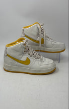 Load image into Gallery viewer, Nike Womens Air Force 1 Sculpt DC3590-001 Cream Yellow Sneakers Shoes Size 8