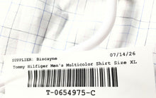 Load image into Gallery viewer, Tommy Hilfiger Mens Multicolor Plaid Long Sleeve Dress Shirt Sz XL 17-17.5 34/35