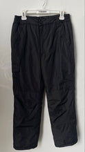 Load image into Gallery viewer, Vertical ‘9 Kids Black Insulated Straight Leg Ski Pants Size L 14/16