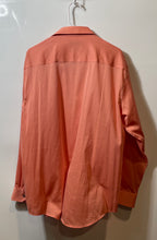 Load image into Gallery viewer, Alfani Mens Coral Long Sleeve Regular Fit Dress Shirt Size L 16-16.5 34-35