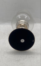 Load image into Gallery viewer, AMC Silver Tone Glass Classic Home Decor Decorative Candlestick Holder