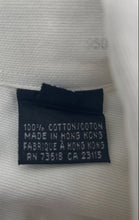 Load image into Gallery viewer, Hugo Boss Mens Off White Cotton Long Sleeve Collared Dress Shirt Size 16 1/2