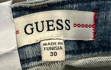 Load image into Gallery viewer, Guess Womens Light Blue Denim Medium Wash Skinny Jeans Size 30 With Tag