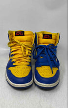 Load image into Gallery viewer, Nike Womens Air Jordan 1 High OG FD2596-700 Blue Yellow Sneakers Shoes Size 6.5