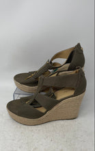 Load image into Gallery viewer, Michael Kors Womens Berkley Gray Beige Open Toe Espadrille Sandals Size 7.5