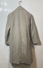 Load image into Gallery viewer, Zara Womens Brown Notch Lapel Long Sleeve Double Breasted Overcoat Size Small