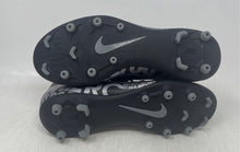 Load image into Gallery viewer, Nike Kids Mercurial Vapor 13 Club FG MG AT8161 Black Gray Soccer Cleats Size 6Y