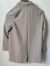 Load image into Gallery viewer, H&M Womens Gray Long Sleeve Pockets Notch Lapel Two-Button Blazer Jacket Size XS