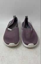 Load image into Gallery viewer, Adidas Womens Lite Racer Purple White Slip-On Round Toe Sneaker Shoes Size 6