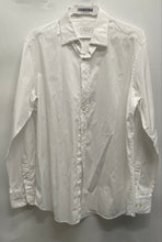 Load image into Gallery viewer, Massimo Dutti Mens White Long Sleeve Collared Button-Up Shirt Size Large