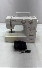 Load image into Gallery viewer, Singer 1120 White Portable Electric Sewing Machine With Foot Pedal Not Tested