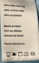 Load image into Gallery viewer, Psycho Bunny Boys Light Blue Cotton Short Sleeve Collared Polo Shirt Size XXS