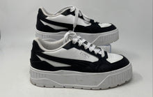 Load image into Gallery viewer, Puma Womens Karmen II Idol 397461-03 White Black Sneakers Shoes Size 10 No Soles