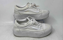 Load image into Gallery viewer, Vans Unisex Off The Wall White Lace-Up Low Top Sneaker Shoes Size M5.5 W7
