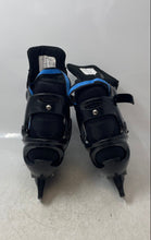 Load image into Gallery viewer, Softmax Kids Black Ratchet Buckle Beginners Downhill Ice-Skates Size 13Y