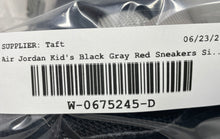 Load image into Gallery viewer, Nike Boys Air Jordan Max Aura 2 CN8095-006 Black Gray Red Sneakers Shoes Sz 13C