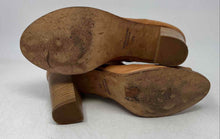 Load image into Gallery viewer, Steve Madden Womens Brown Leather Side Zip Block Heel Ankle Booties Size EUR 39