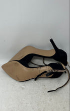 Load image into Gallery viewer, Michael Kors Womens Josephine Black Pointed Toe Ankle Strap Heels Size 11