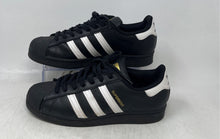 Load image into Gallery viewer, Adidas Mens Originals Superstar White Black Low Top Lace-Up Sneaker Shoes Size 7