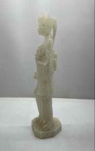 Load image into Gallery viewer, White Collectible Classic Freestanding Decorative Female Figure Statue