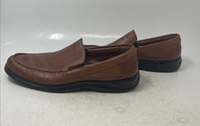 Load image into Gallery viewer, Cole Haan Mens Brown Leather Santa Barbara Slip-On Loafers Shoes Size 9