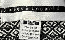 Load image into Gallery viewer, Jules & Leopold Womens White Black Geometric Print Wide-Leg Trouser Pants Size M