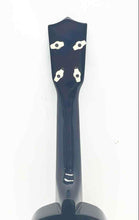 Load image into Gallery viewer, Audster Model AUD-UK2 Black 4-String Mini Beginner Soprano Ukelele With Case