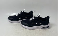 Load image into Gallery viewer, Nautica Boys Swimm Black White Round Toe Low Top Slip-On Sneakers Shoes Size 2