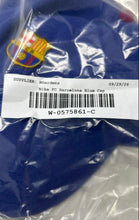 Load image into Gallery viewer, Nike Mens Blue Cotton FC Barcelona Adjustable Heritage86 Baseball Cap One Size