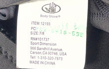 Load image into Gallery viewer, Body Glove Womens Black Neoprene 2/1mm Back Zip Wetsuit Size 7/8 With Tag