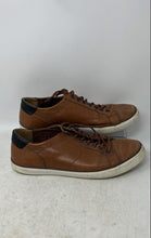 Load image into Gallery viewer, Coach Mens Perkins FG1056 Brown Leather Lace-Up Sneakers Shoes Size 9.5D