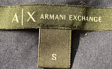 Load image into Gallery viewer, Armani Exchange Womens Navy-Blue Square Neck Camisole Tank Top Size Small