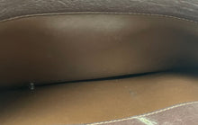 Load image into Gallery viewer, Unbranded Mens Brown Leather Double Handle Business Document Portfolio Briefcase