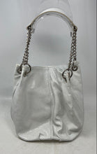 Load image into Gallery viewer, Prune Womens White Animal Print Link Chain Strap Inner Pockets Hobo Bag