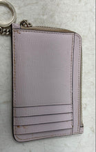 Load image into Gallery viewer, Kate Spade Womens Lucy Pink Leather Corner Zip Keychain Small Card Holder