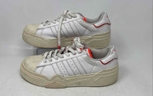 Load image into Gallery viewer, Adidas Womens Superstar Bonega 2B White Orange Sneaker Shoes Size 8.5