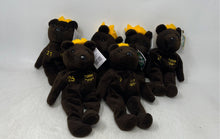 Load image into Gallery viewer, Salvino’s Bamm Beano’s MLB Home Run Kings Collectible Plush Bear Toys Set 6 Pcs