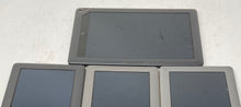 Load image into Gallery viewer, Lot Of 4 Pcs Assorted Nook Gray Touch Screen Tablets Not Tested For Parts