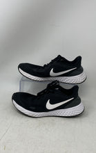 Load image into Gallery viewer, Nike Kids Revolution 5 BQ5671-003 Black White Lace-Up Sneaker Shoes Size 7Y