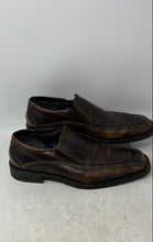 Load image into Gallery viewer, Structure Mens Brown Leather Square Toe Slip-On Loafer Shoes Size 10.5D
