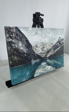Load image into Gallery viewer, Multicolor Hobby Lobby Mountains & River Acrylic Canvas Print Wall Decor