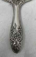 Load image into Gallery viewer, Silver-Tone Swirl Engraved Collectible Round Shape Hand Mirror