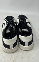 Load image into Gallery viewer, Niluber Womens Star White Black Glitter Lace-Up Low Top Sneaker Shoes Size 9