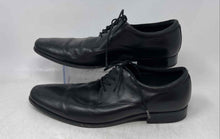 Load image into Gallery viewer, Aldo Mens Black Leather Lace-Up Low Top Plain Toe Oxford Dress Shoes Size 10.5
